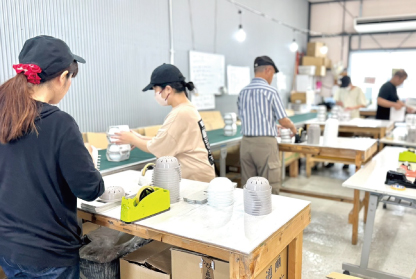 倉庫内での軽作業